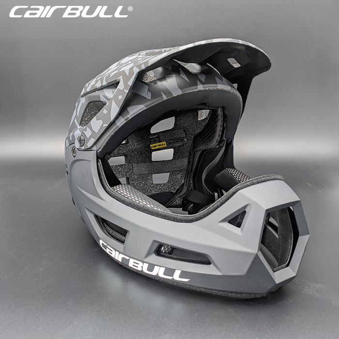 Gambar Full Face Cycling Helmet Safety Downhill Bike MTB Mountain Bicycle dari lalalashop2 undefined Tokopedia