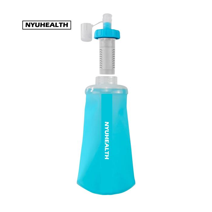 Gambar Nyuhealth Soft Flask Botol Air Minum Outdoor Dengan Teknologi Nano Filter 800 ml dari Nyuhealth undefined Tokopedia