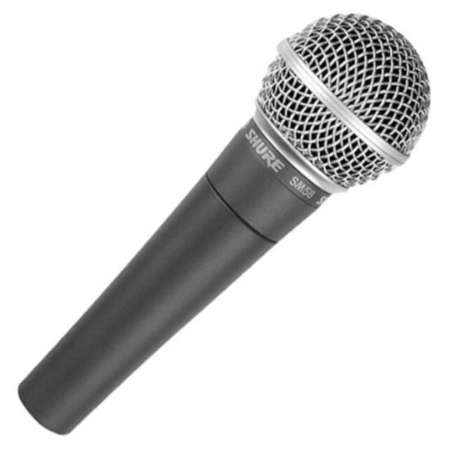 Gambar Shure SM58 - Legendary Dynamic Vocal Microphone Bass Metal dari Destiny Sound undefined Tokopedia