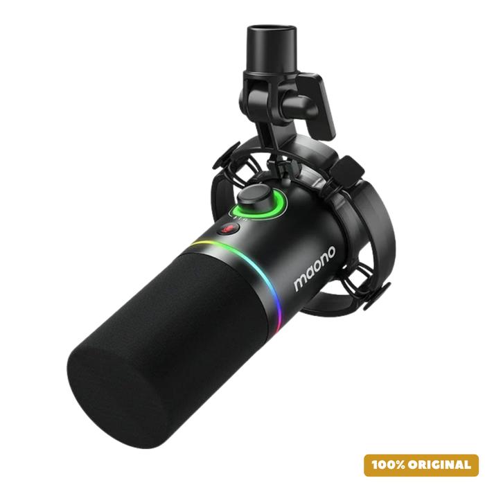 Gambar MAONO PD200X USB/XLR Dynamic Podcast Microphone PD 200 Dinamic Mic - PD200X BLACK dari SUMBERMAS MUSIK undefined Tokopedia