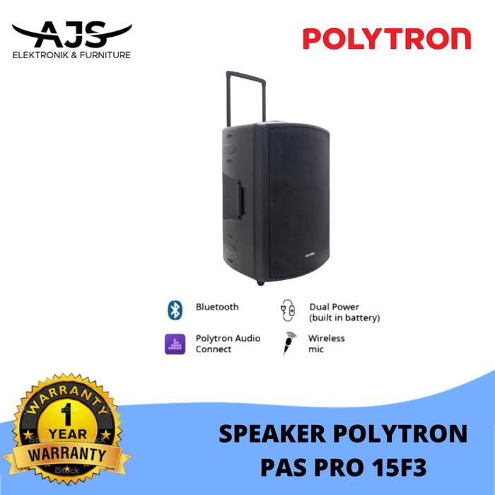 Gambar TERBARU POLYTRON SPEAKER AKTIF PAS PRO 15 F3/PAS PRO15 F3 GARANSI - PAS PRO 15 F3 dari dedenstore89 undefined Tokopedia