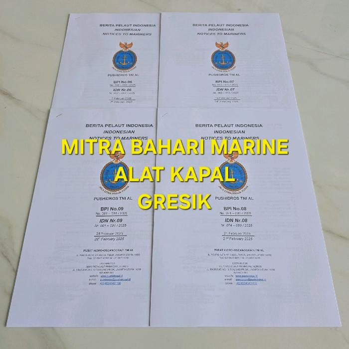 Gambar Berita Pelaut Indonesia / BPI 2025 (Notices To Matines) - Januari 2025 dari MITRA BAHARI MARINE GRESIK undefined 3 Tokopedia