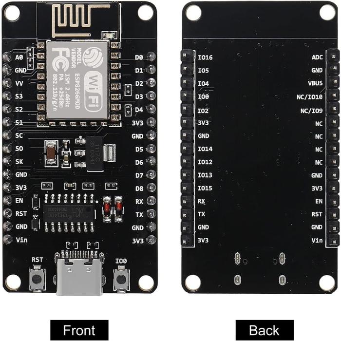 Gambar Nodemcu Lua WiFi V3 WiFi Iof ESP8266 ESP12 CH340G Board Type C dari BEST A&Y undefined Tokopedia