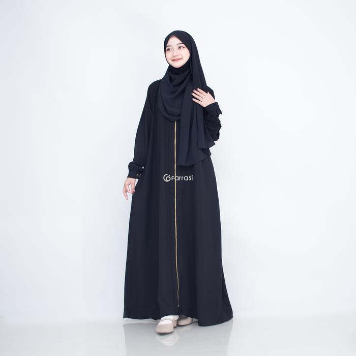 Gambar Farrasi Dress Zeya | Dress Premium - Black, M dari Farrasi_NEW undefined Tokopedia