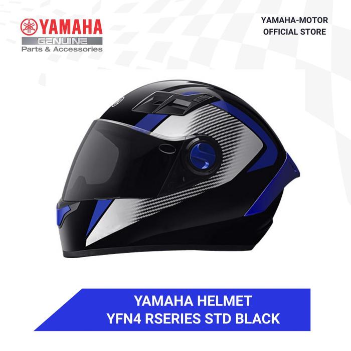 Gambar Yamaha Helmet YFN4 RSeries Standard Black - M dari Yamaha Motor Genuine undefined Tokopedia