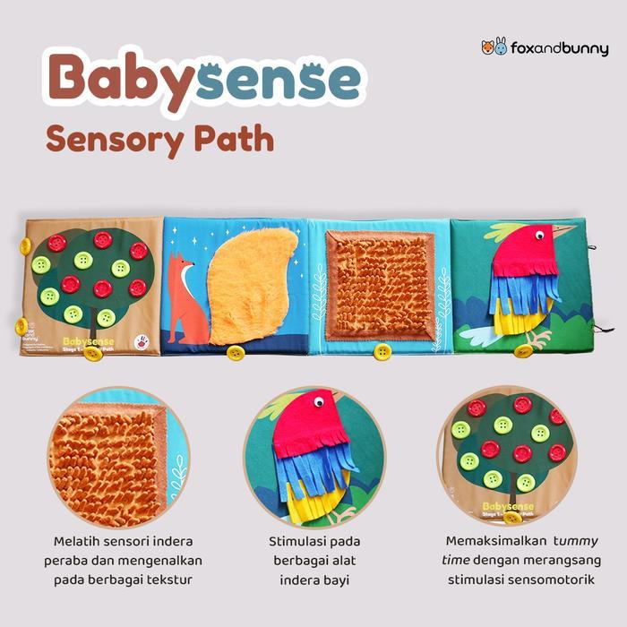 Gambar LIMITED EDITION Fox And Bunny Sensory Path / Edukasi Sensori Peraba Anak - STAGE 1 dari King Mushang undefined Tokopedia
