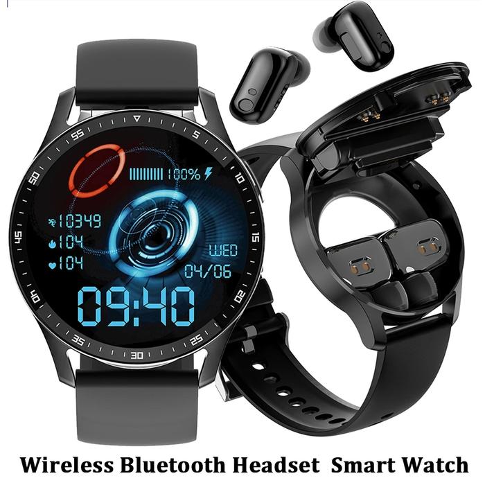 Jual X7 in Smart Watch With Earbuds Smartwatch TWS Bluetooth - Main Image
