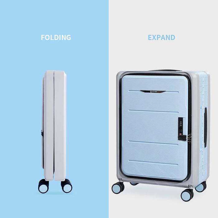 Gambar Roaming Koper Kabin dan Bagasi 20 dan 24 Inch PP011 - LIGHT BLUE, 20 dari Roaming Koper undefined Tokopedia