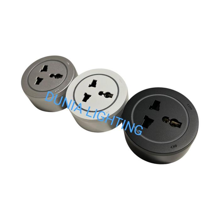 Socket Outlet Rell Jual Stop kontak meja dinding rell track socket rel INBOW OUTBOW ...