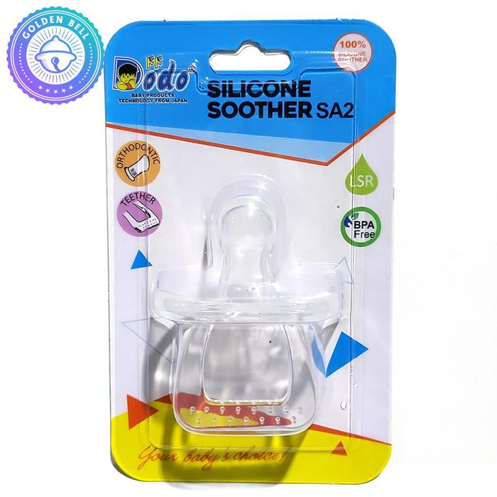 Gambar (TERMURAH) Empeng Dot Bayi Dodo Soother Teether SA2 Full Silicone LSR dari alfawishop undefined Tokopedia