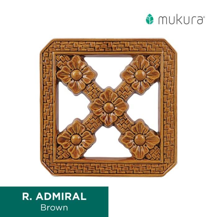 Gambar Rooster / Roster / Lubang Angin / Loster Admiral 30x30cm - Brown dari Roster Granit Mukura undefined Tokopedia