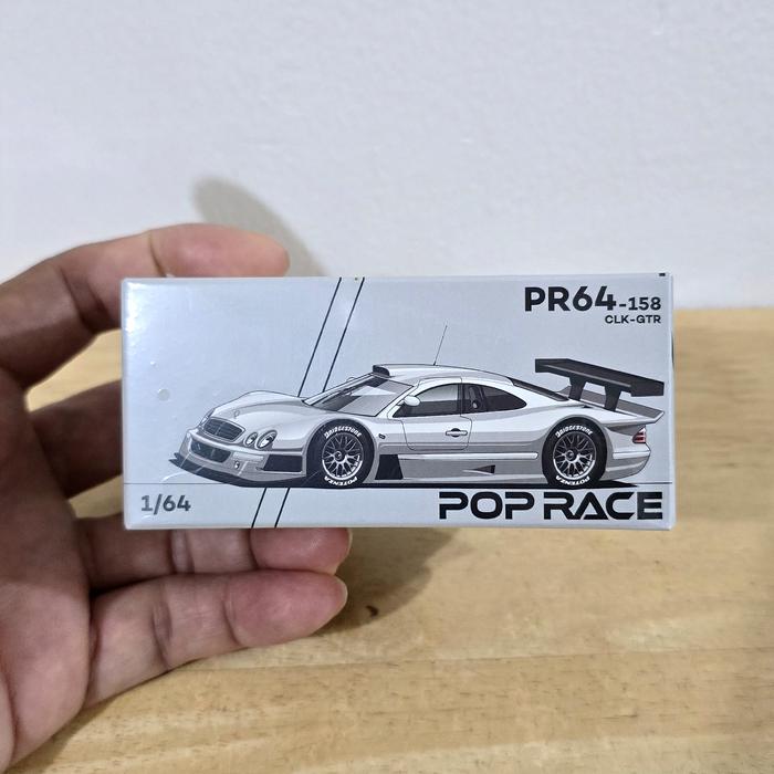 Gambar POP Race PR64 158 CLK GTR Diecast Koleksi Mobil Mainan Mini Scale 1/64 Hotwheels Langka dari R1k1 garage undefined Tokopedia