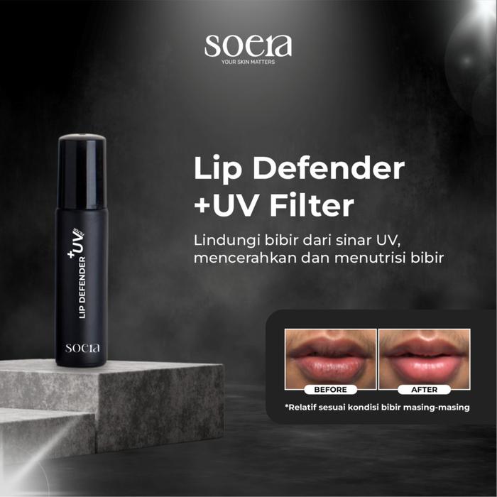 Gambar Soera Lip Defender + UV Filter Melindungi Bibir dari Sinar UV dari Soera Skin_NEW undefined Tokopedia