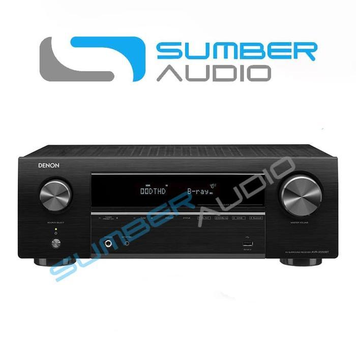 Gambar Promo Denon AVRX550 BT / AVR-X550BT 5.2 Channel AV Receiver - hitam dari JOKO SEMBOTO undefined 2 Tokopedia