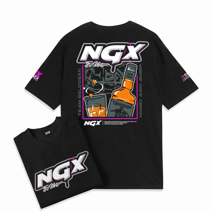 Gambar Kaos NGX Ngosek Tjap Morgan Sound Horeg Nanda Audio Unisex All Size S M L XL XXL Combed Katun - Hitam, XL dari FILSOF MARKET undefined Tokopedia
