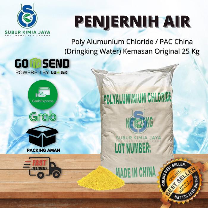 Gambar Poly Alumunium Chloride / PAC Ex China / Penjernih air 25 Kg dari CV SUBUR KIMIA JAYA undefined Tokopedia