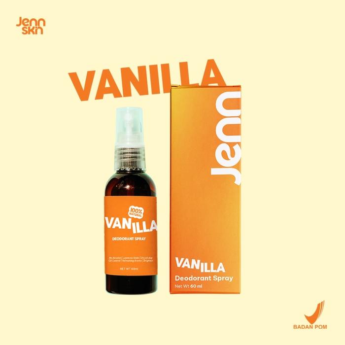 Gambar JENNSKIN NATURALS OFFICIAL (PARTNER RESMI) BUY 1 GET 2 Deodorant Spray Penghilang Bau Ketek Ketiak BY JENIFER COPPEN 50ml J'skin Jenskin Deodorant Tawas Wanita Pria Atasi Bau Badan Burket dan Mencerahkan Ketiak - VANILLA, Standar dari DELLA ANGELINATRBDESVS undefined Tokopedia