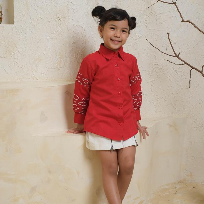 Gambar Bekids Atasan Kemeja Batik Anak Perempuan Bella - 3-4 tahun dari Bekids Batik Anak undefined Tokopedia