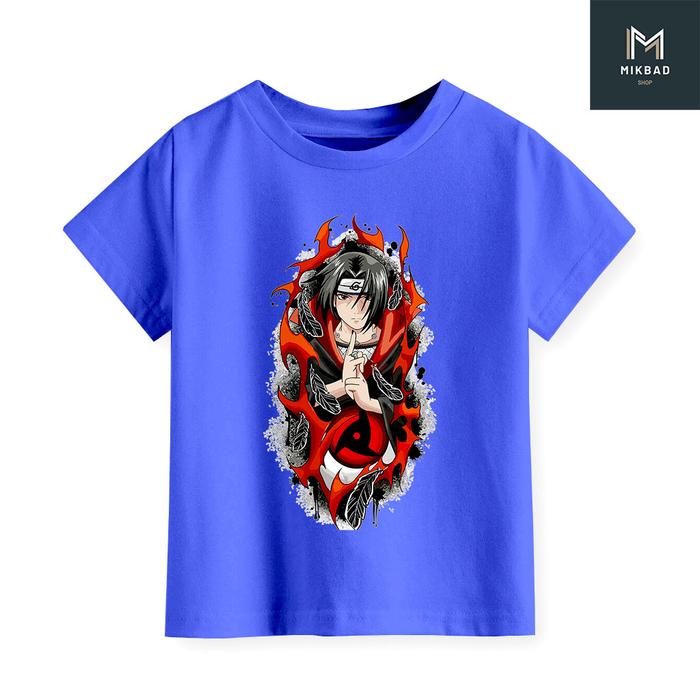 Gambar Itachi Mangekyou Sharingan Edisi Anime Naruto Cotton Combed 30s Kaos Anak Laki-laki - Lilac, S dari Mikbad Shop undefined Tokopedia