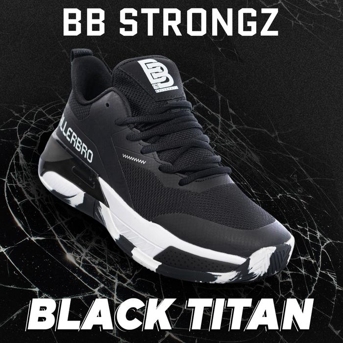 Gambar Sepatu Basket BALLERBRO BB STRONGZ - Black Titan, 36 dari Ballerbro undefined Tokopedia