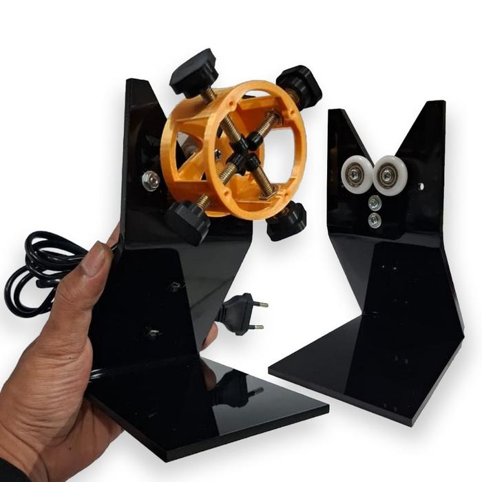 Gambar Mesin Pengering Resin Joran 5/6 RPM Pancing Rod Dryer Akrilik 5mm Chuck 3D Presisi 5/6 RPM Reel Pancing Tegek Joran - rod dryer dari Timor Gear ID undefined Tokopedia