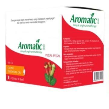 Gambar AROMATIC 1001 Minyak Angin Aromatheraphy Per Box Isi 12 Pcs Roll on 8ml - AROMATIC MERAH PER BOX 12 PCS dari Menaraherbal undefined Tokopedia