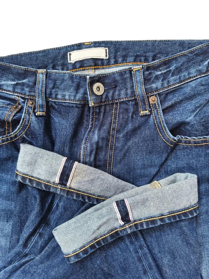 Jual UNIQLO SELVEDGE Celana Panjang Jeans Celana Panjang Denim