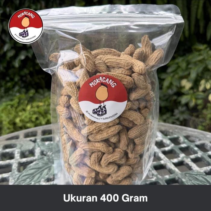 Gambar PREMIUM Kacang Batik / Kacang Sangrai Batik / Kacang Tore Batik Kawangkoan Cemilan Snacks - 400 gram dari MOKACANG.ID undefined Tokopedia