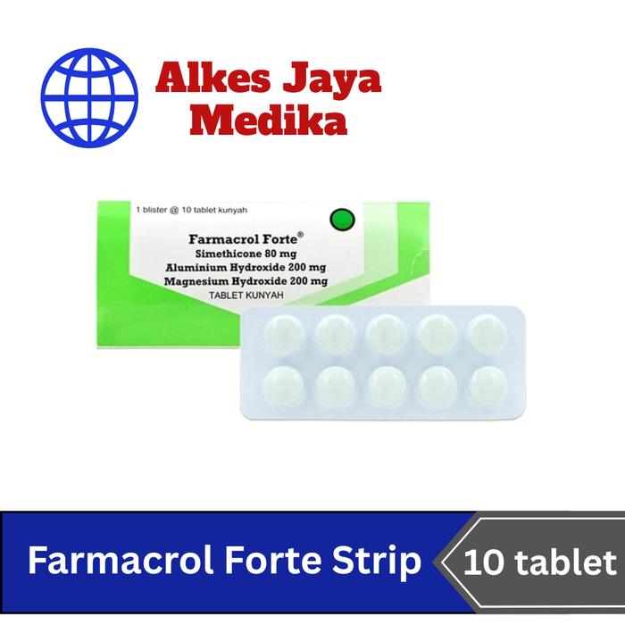 Gambar Farmacrol Forte tablet - obat maag dari alkes jaya medika undefined Tokopedia