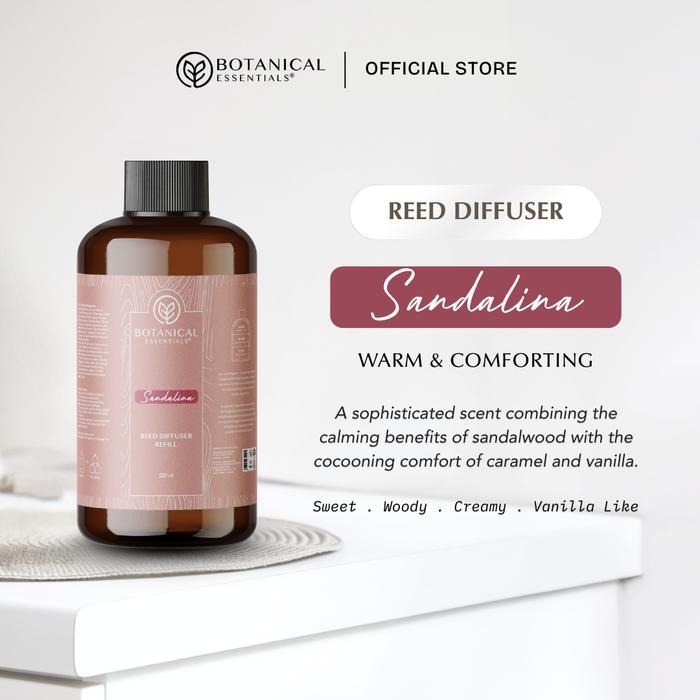 Gambar Botanical Essentials - Reed Diffuser Refill  500ml - Sandalina dari Botanical Essentials undefined Tokopedia