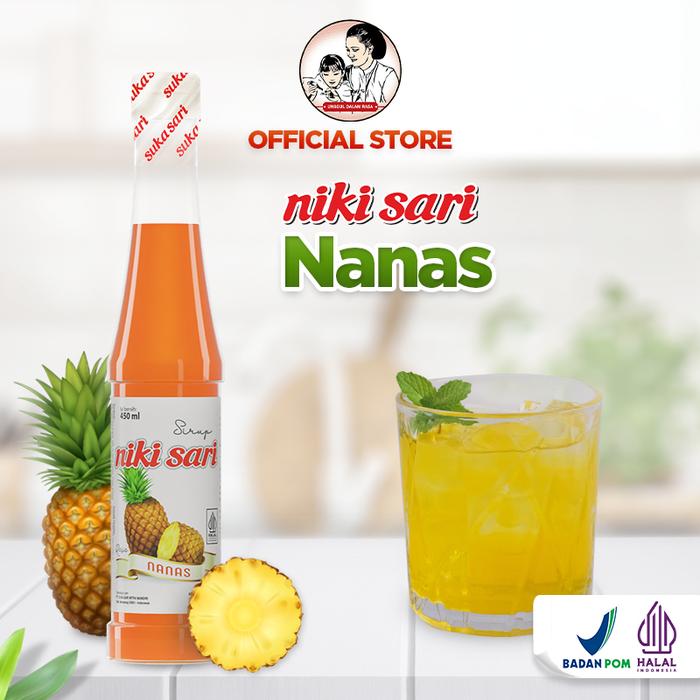 Gambar Sirup Nikisari 450 ml Botol Plastik PET Praktis - Nanas dari Sukasari Store undefined Tokopedia
