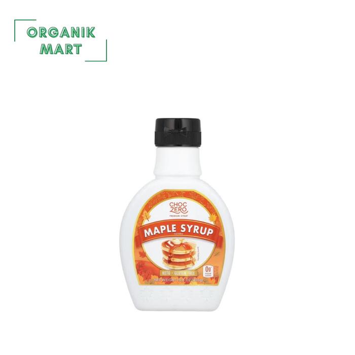 Gambar ChocZero Maple Syrup Sugar Free 12Oz Keto friendly - No sugar alcohol dari Organik Mart Indonesia undefined Tokopedia