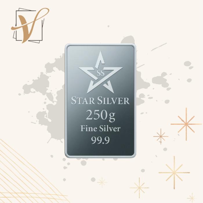 Gambar LOGAM MULIA PERAK - STARSILVER 250GRAM dari Virlou ID undefined Tokopedia