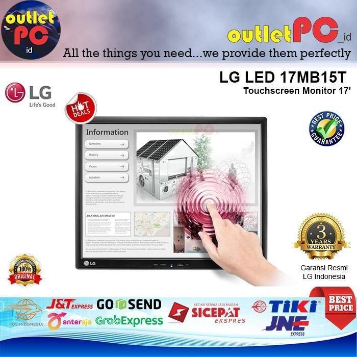 Gambar LG Monitor LED Touchscreen 17 Inch 17MB15T Layar dari outletPC.id undefined Tokopedia