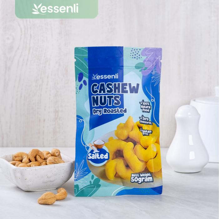 Gambar ESSENLI Kacang Mete Panggang Varian Rasa / Roasted Cashew Nuts - Salted dari essenli undefined Tokopedia
