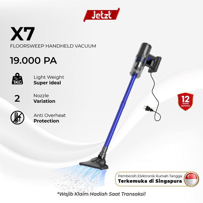 Gambar JETZT Handheld Vacuum Cleaner Home Penyedot Debu - X7 dari Jetzt Indonesia undefined Tokopedia