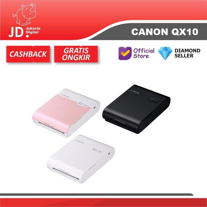 Gambar Canon QX10 QX-10 Selphy Square QX10 Photo Printer - STANDARD, BLACK dari Jakarta Digital 8 undefined Tokopedia