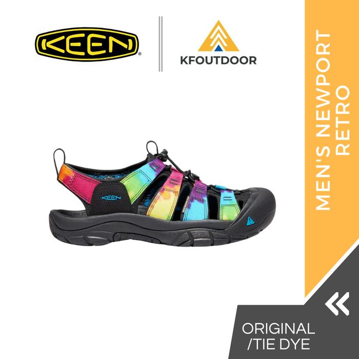 Gambar KEEN Sepatu Sandal Pria Newport Retro Original Tie Dye KFoutdoor dengan Desain Unik dan Warna Cerah dari KF Outdoor undefined Tokopedia