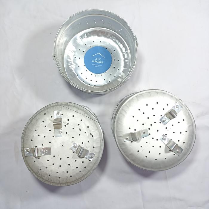 Gambar ALAT KUKUSAN NASI KUE ROTI TIM-TIMAN PANCI DANDANG SARINGAN MAGIC COM RICE COOKER 1 SET ISI 2 PCS - JUMBO ISI 1 dari AVE GROSIR undefined Tokopedia