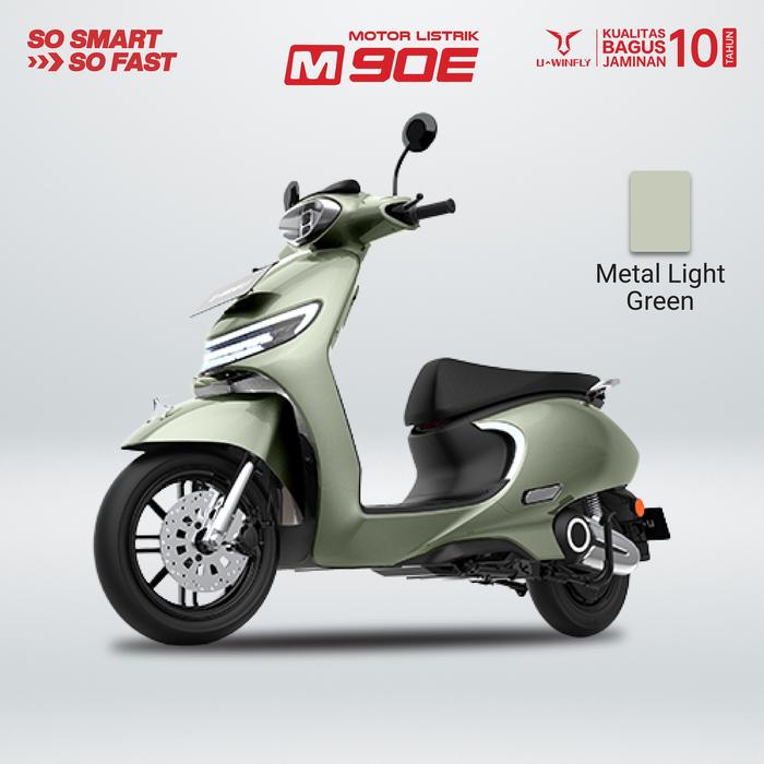 Gambar U-WINFLY M90E MOTOR LISTRIK TERBARU 1500W 70 km/jam Baterai 60V 24Ah Fast Charging 1,5 Jam Smart Lock LED Premium - HIJAU dari Uwinfly.Official.ID undefined Tokopedia