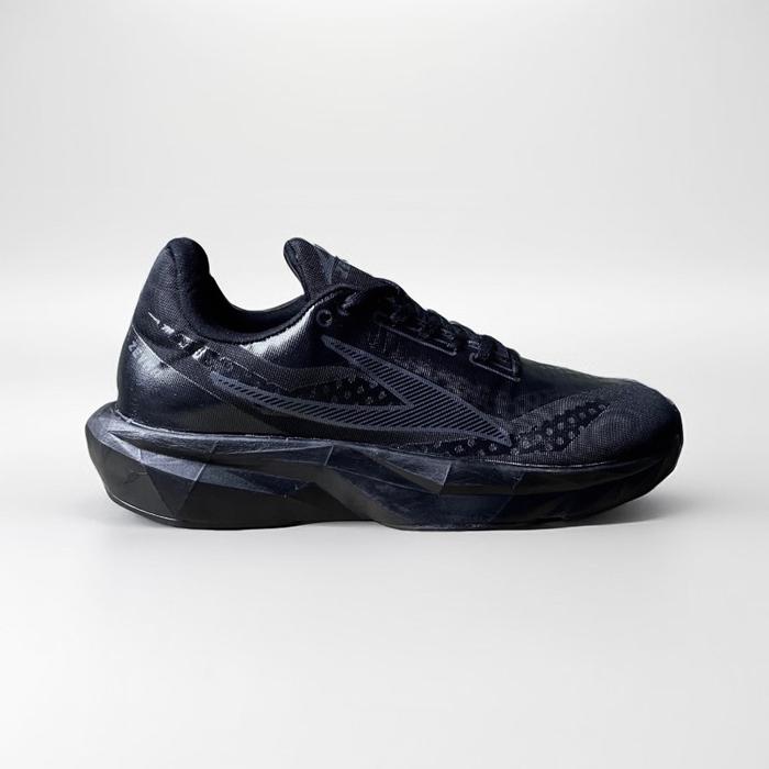 Gambar Zevma Core Speed .1 Black - Sepatu Olahraga Running Lari Pria Sneakers Kasual Senam - running, 39 dari ZevmaOfficial undefined Tokopedia