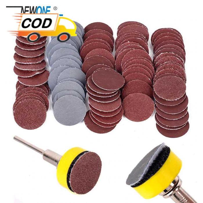 Gambar Amplas Bulat Mata Bor Tempel Mesin Gerinda 100 PCS Pemoles Polishing Permukaan Besi Kayu Halus Fiber Wheel Sanding Disc - Netral dari MallCOD undefined Tokopedia