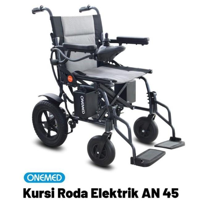 Gambar ONEMED Kursi Roda Electric AN 45 / Kursi Roda Elektrik - KursiRoda Elect AN45 dari Silum undefined Tokopedia