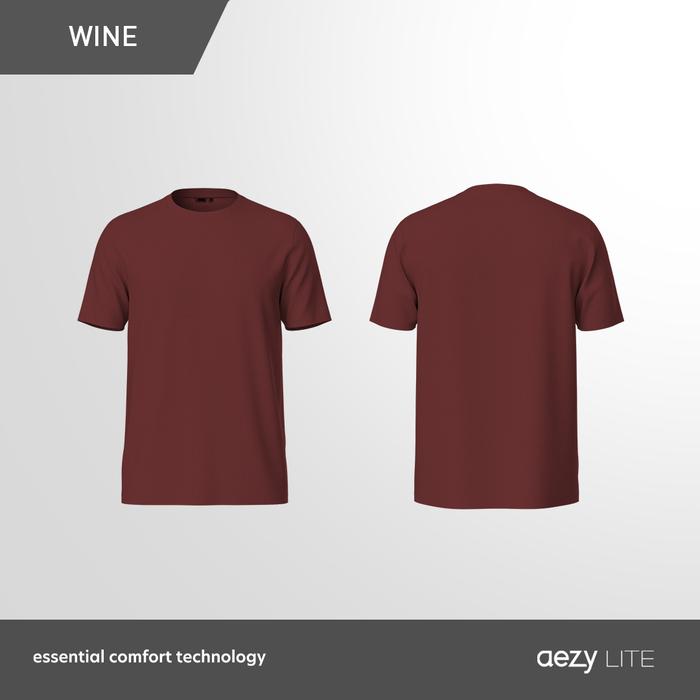 Gambar No Void Minds AEZY Regular Fit T-Shirt | Iris - Wine, S dari No Void Minds Store undefined Tokopedia