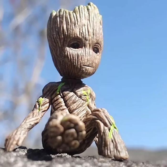 Gambar TAKARA TOMY Sitting Groot Mini Action Figure Marvel Disney 5.5cm - TKR6 Terbaru Kayu Resin Toy - Coklat dari Rosalia Stuff undefined Tokopedia