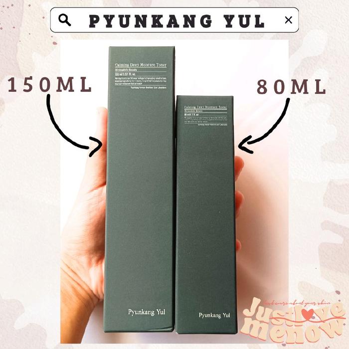 Gambar [NEW] PYUNKANG YUL CALMING DEEP MOISTURE TONER 80ML & 150ML - 80ML dari justlovemenow undefined Tokopedia