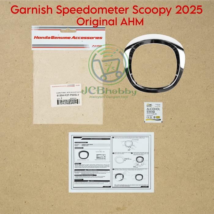 Gambar Garnish Speedometer Honda New Scoopy Prestige Stylish Fashion Energetic 2025 original AHM - Speedo New 2025 dari JCBhobby undefined Tokopedia