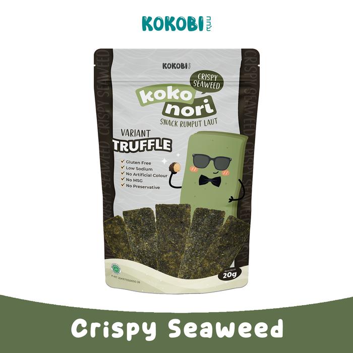 Gambar Koko Nori Crispy Seaweed - Truffle (Snack Rumput Laut by Kokobi) dari Kokobi Indonesia undefined Tokopedia