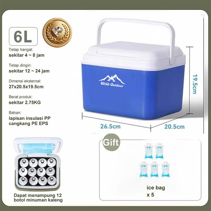 Promo Cooler Box Outdoor Pendingin Simpan Kotak Ukuran Besar Picnic ...