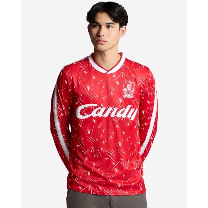 Gambar Liverpool FC Long sleeve 89 Home Shirt  - Official LFC Jersey Original Pria - XL dari Liverpool FC Retail Indonesia undefined Tokopedia
